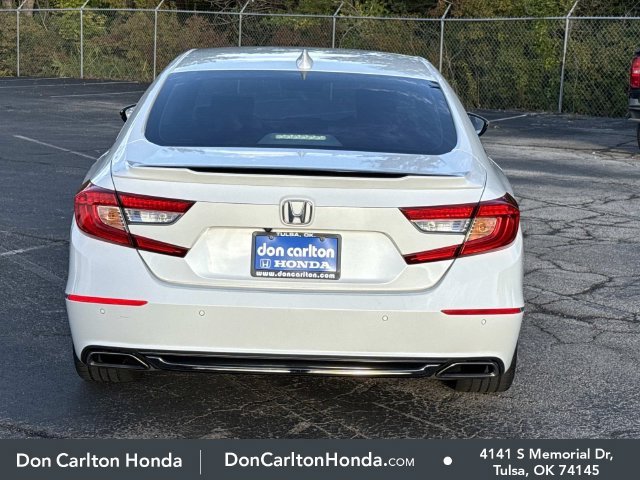 Used 2018 Platinum White Pearl Honda Touring 2.0T image 5