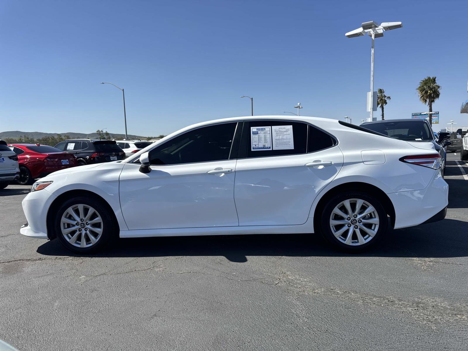 Used 2018 Toyota Camry LE with VIN 4T1B11HK2JU616726 for sale in Irvine, CA