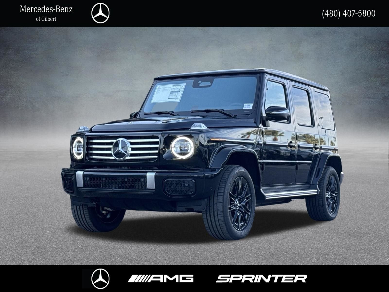 New 2027 Obsidian Black Metallic Mercedes-Benz G 580 image 1