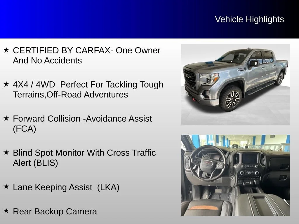 Used 2019 SATIN STEEL METALLIC GMC AT4 image 4