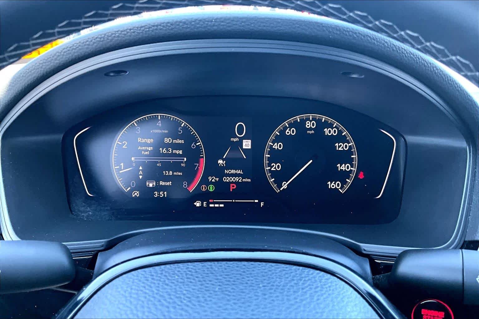 Used 2025 Blue Lagoon Pearl Honda 4D SPORT image 26