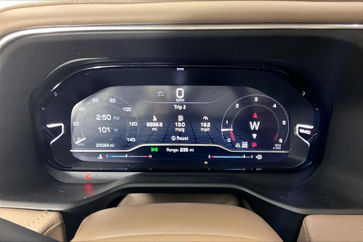 Used 2023 White Frost Tricoat GMC Denali image 24