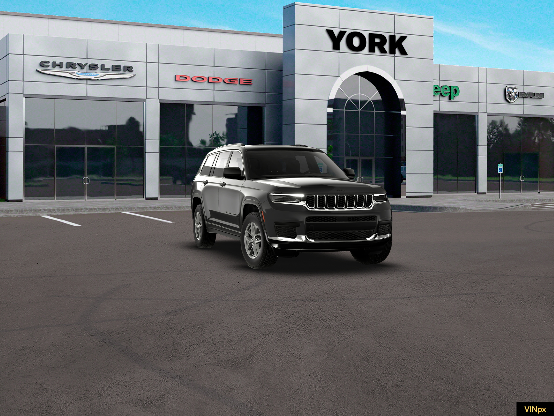 New 2026 Baltic Gray Metallic Clear-Coat Exterior Paint Jeep Laredo X image 28