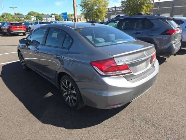 Used 2015 Honda Civic EX-L with VIN 19XFB2F99FE035710 for sale in O'Fallon, IL