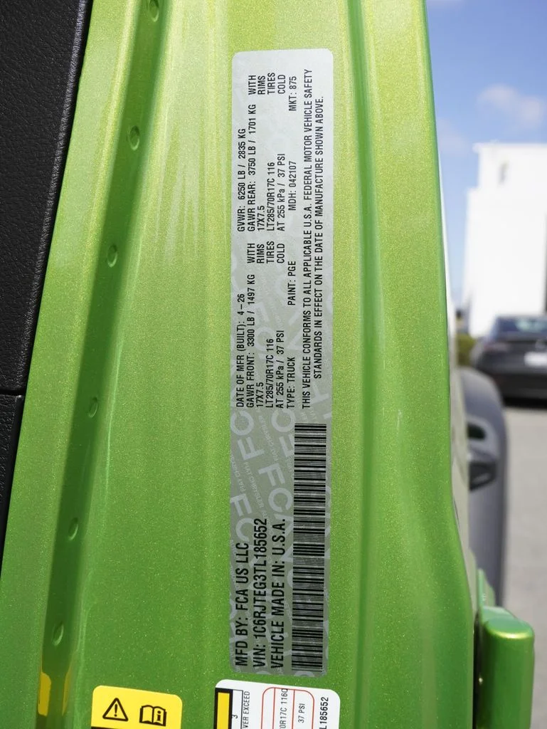 New 2026 Mojito Exterior Paint Jeep Mojave image 29