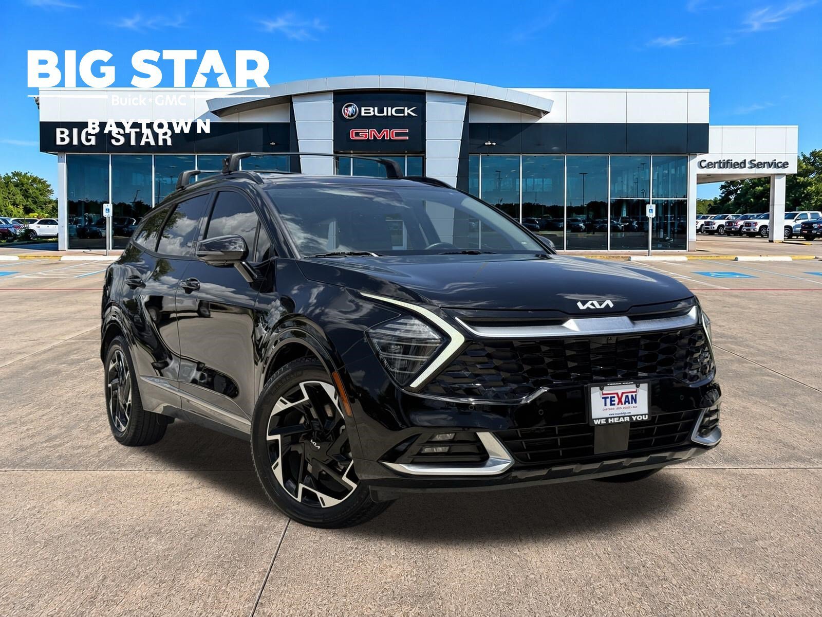 Used 2023 Ebony Black Kia SX-Prestige image 1