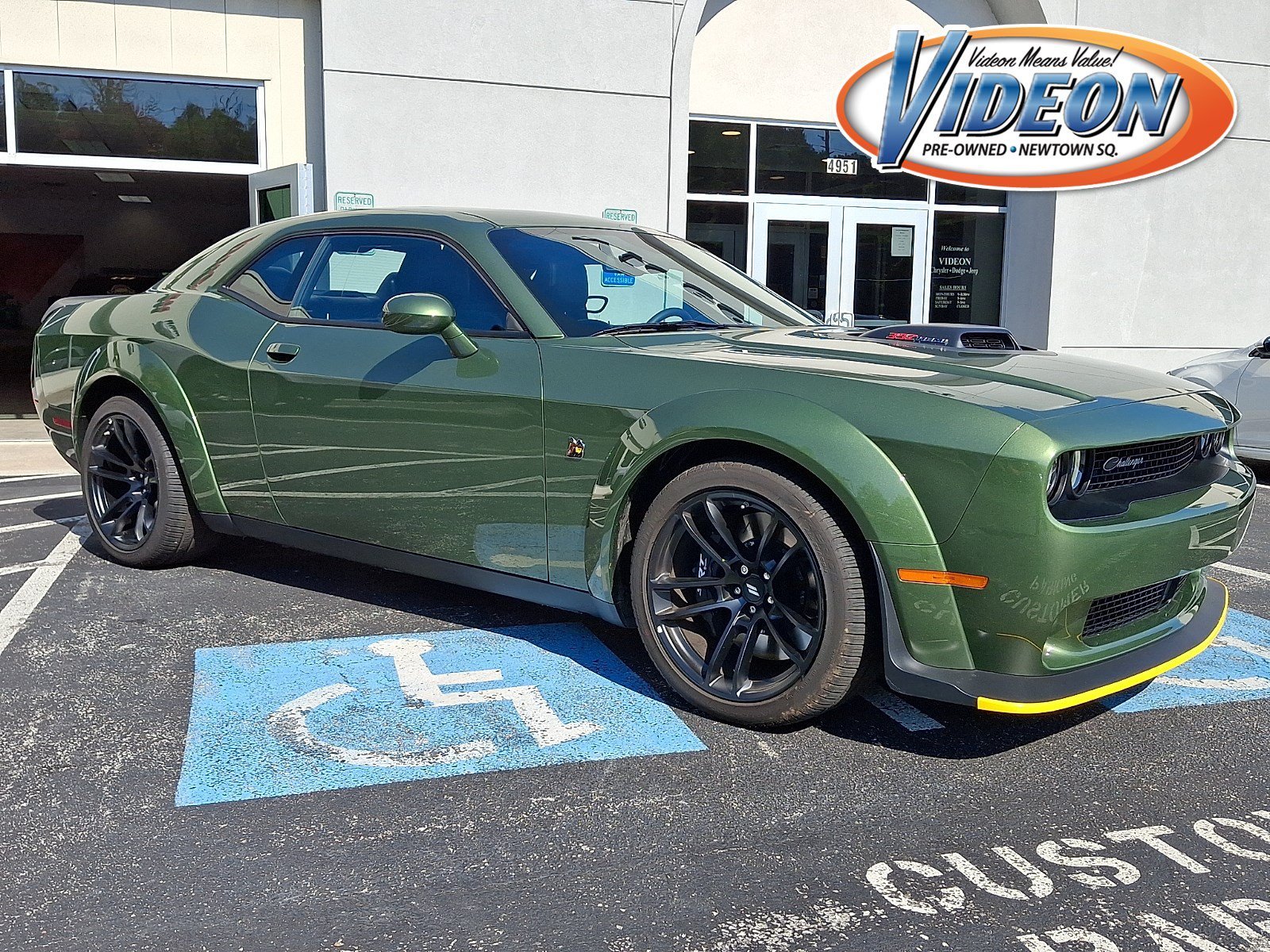 Used 2023 F8 Green Dodge R/T Scat Pack Widebody image 1