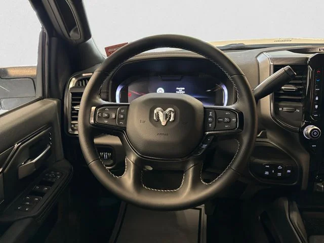 New 2026 Bright White Ram REBEL CREW CAB 4X4 6
