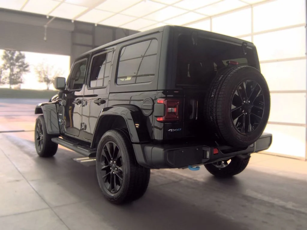 Used 2023 Black Jeep Sahara 4xe image 4