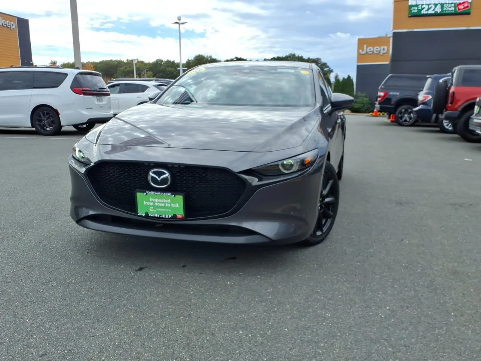 Certified Used 2023 Machine Gray Metallic Mazda 2.5 S Premium image 2