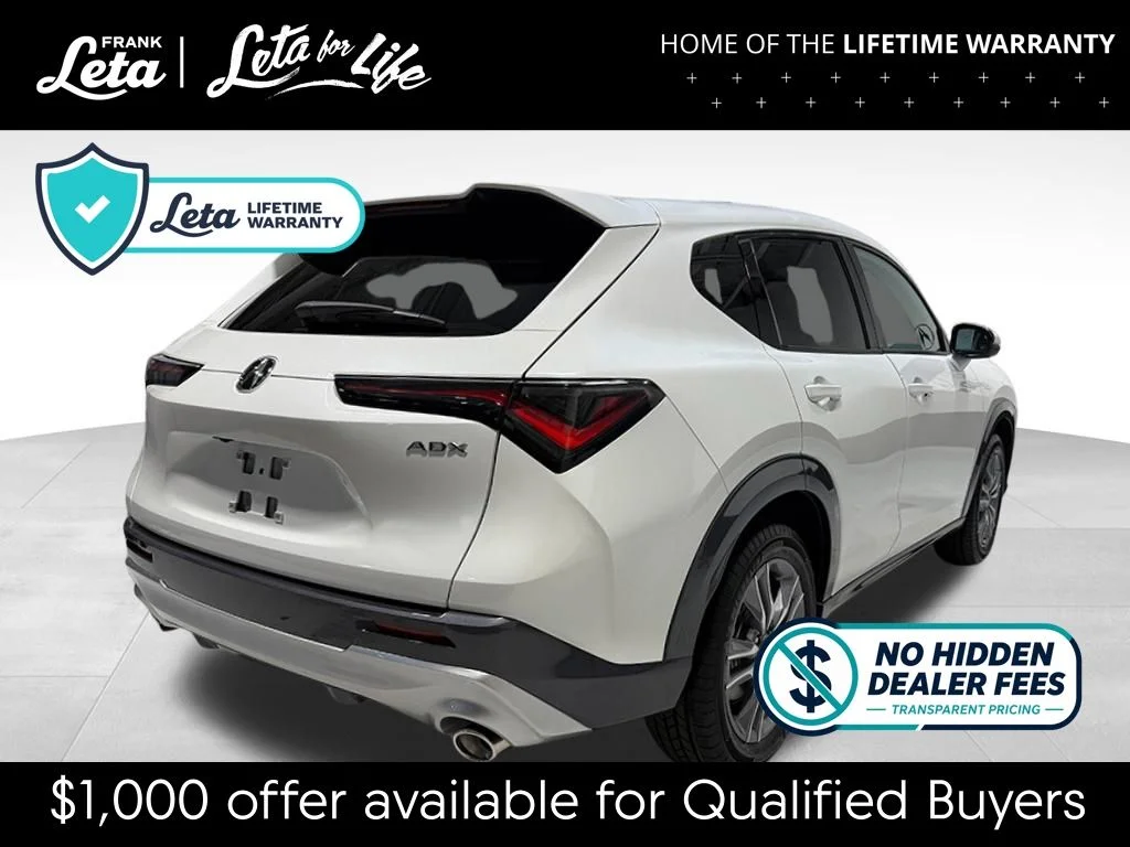 New 2026 Platinum White Pearl Acura Base image 7
