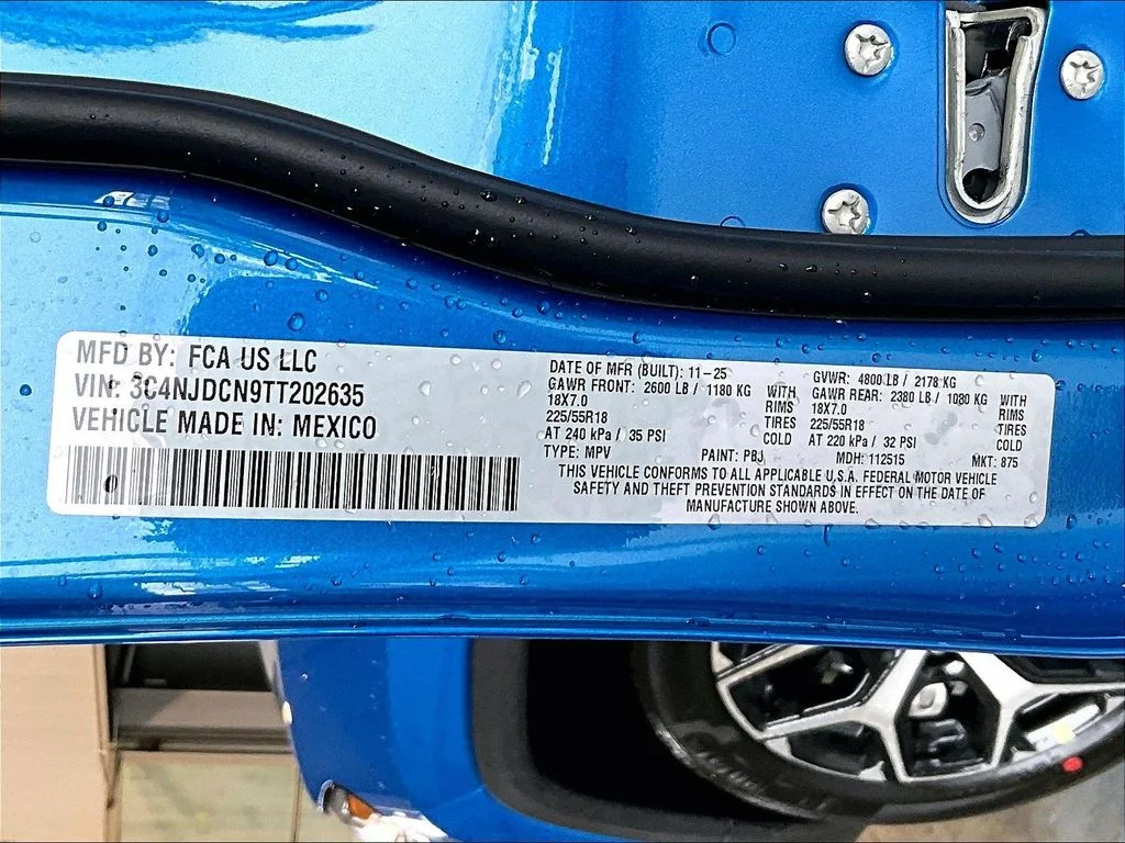 New 2026 Hydro Blue Pearlcoat Jeep Limited image 17
