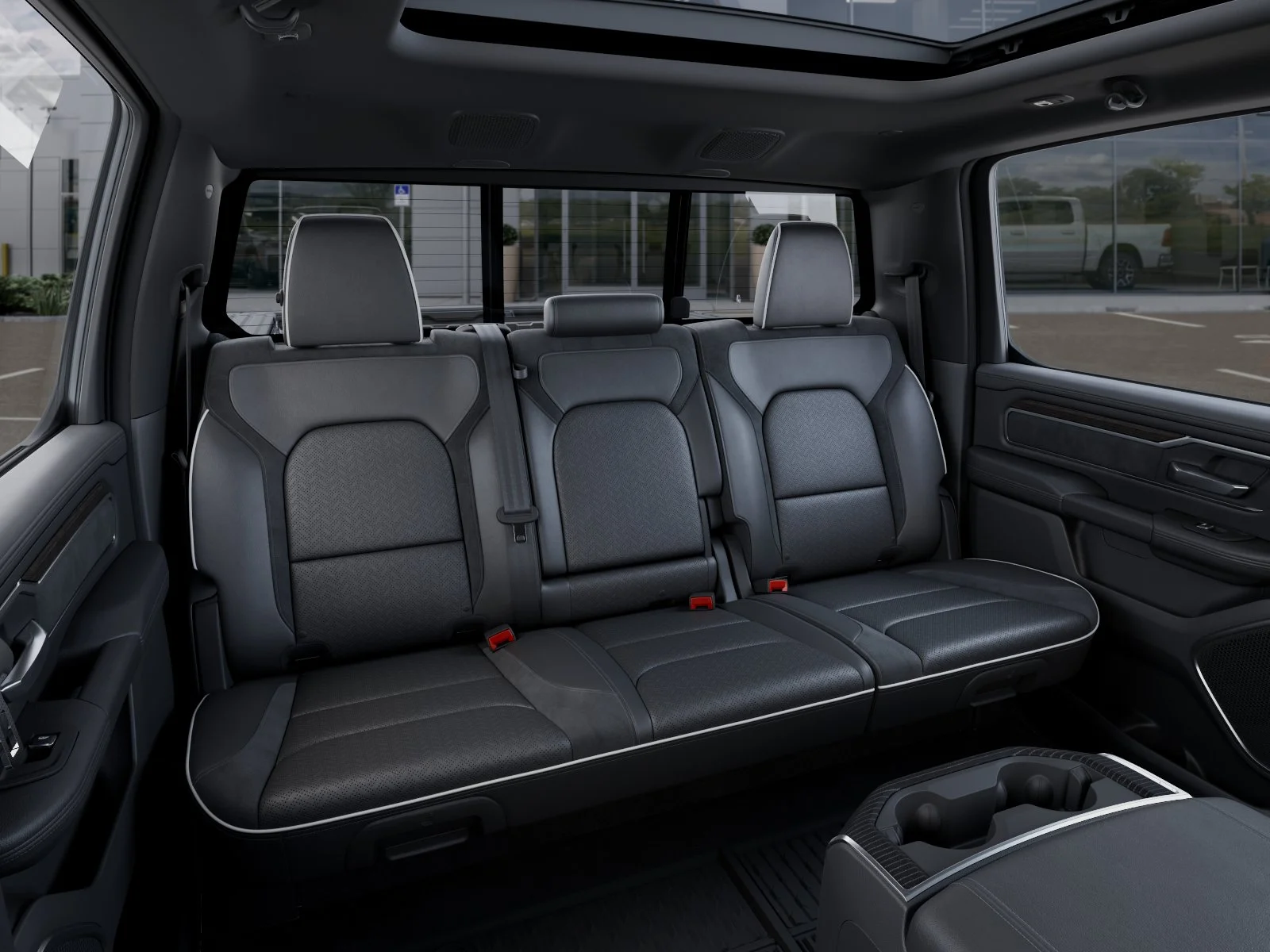 New 2026 Granite Crystal Metallic Clear-Coat Exterior Paint RAM Laramie image 42