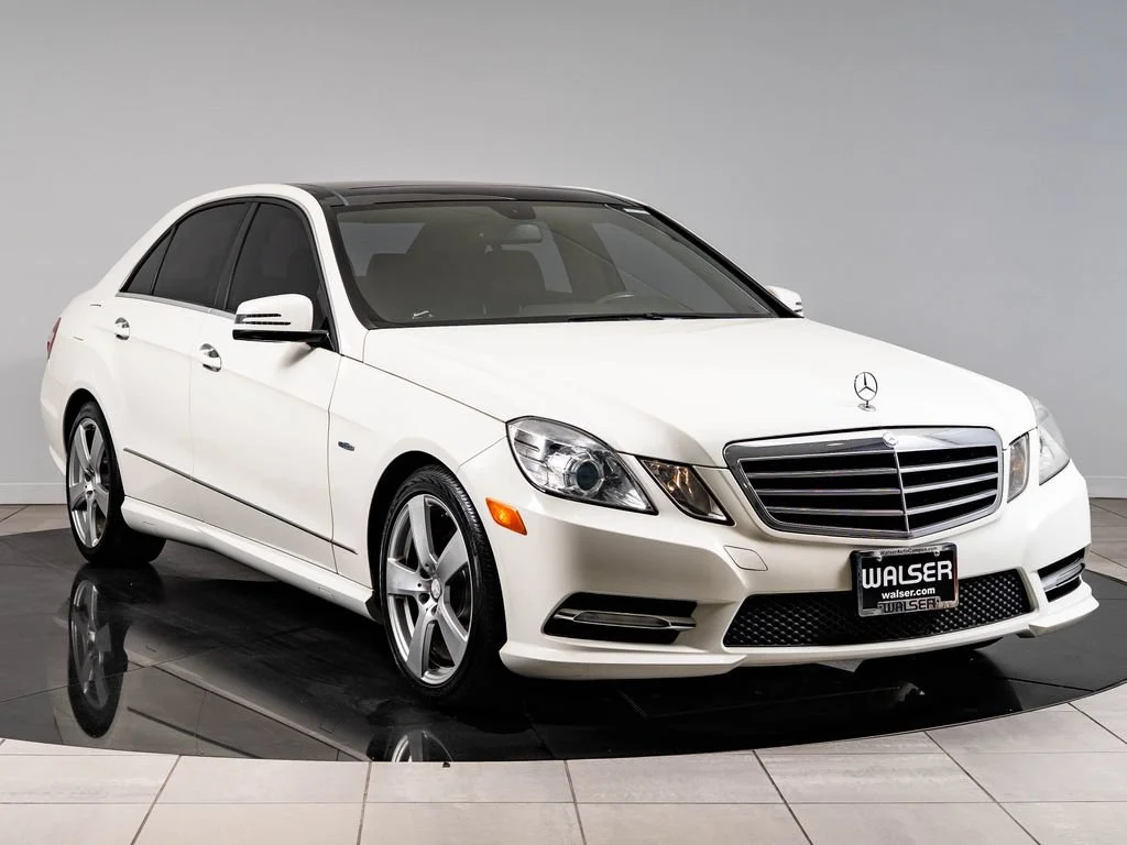 Used 2012 White Mercedes-Benz E 350 Luxury image 12