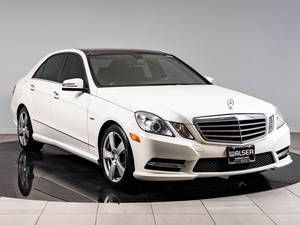 Used 2012 White Mercedes-Benz E 350 Luxury image 12