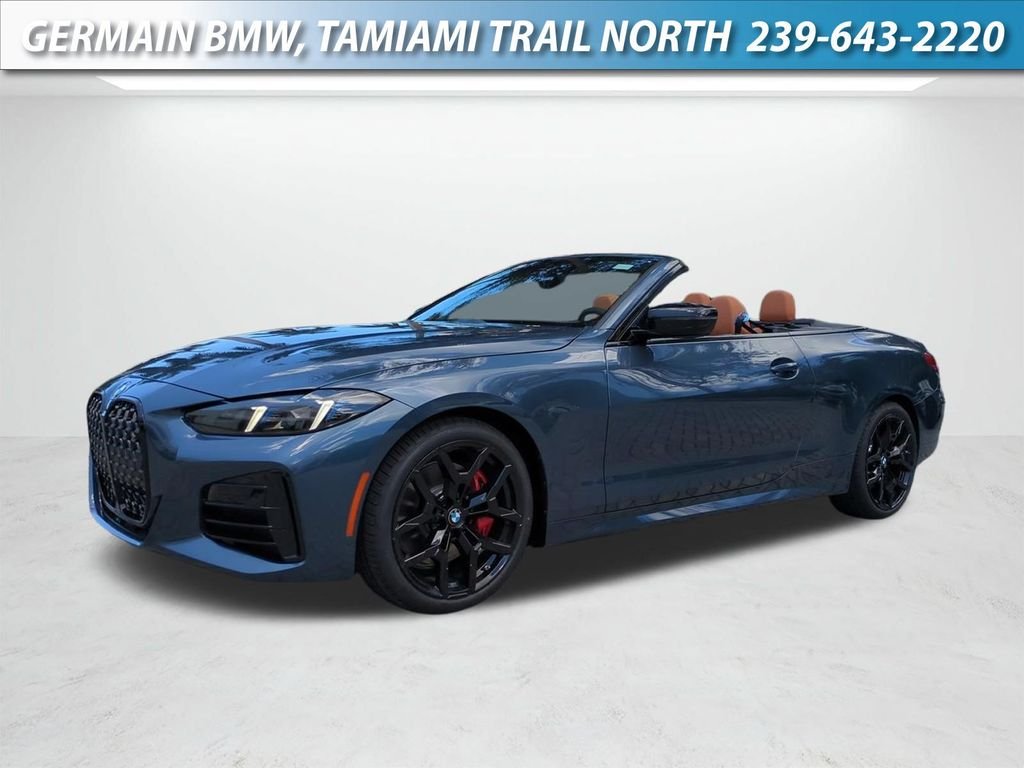 New 2027 Arctic Race Blue Metallic BMW 430i image 1