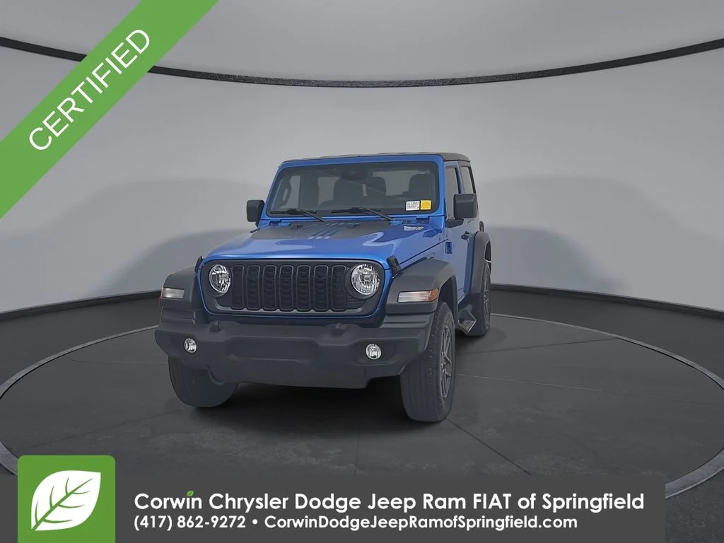 Certified Used 2024 Blue Jeep Sport S image 11