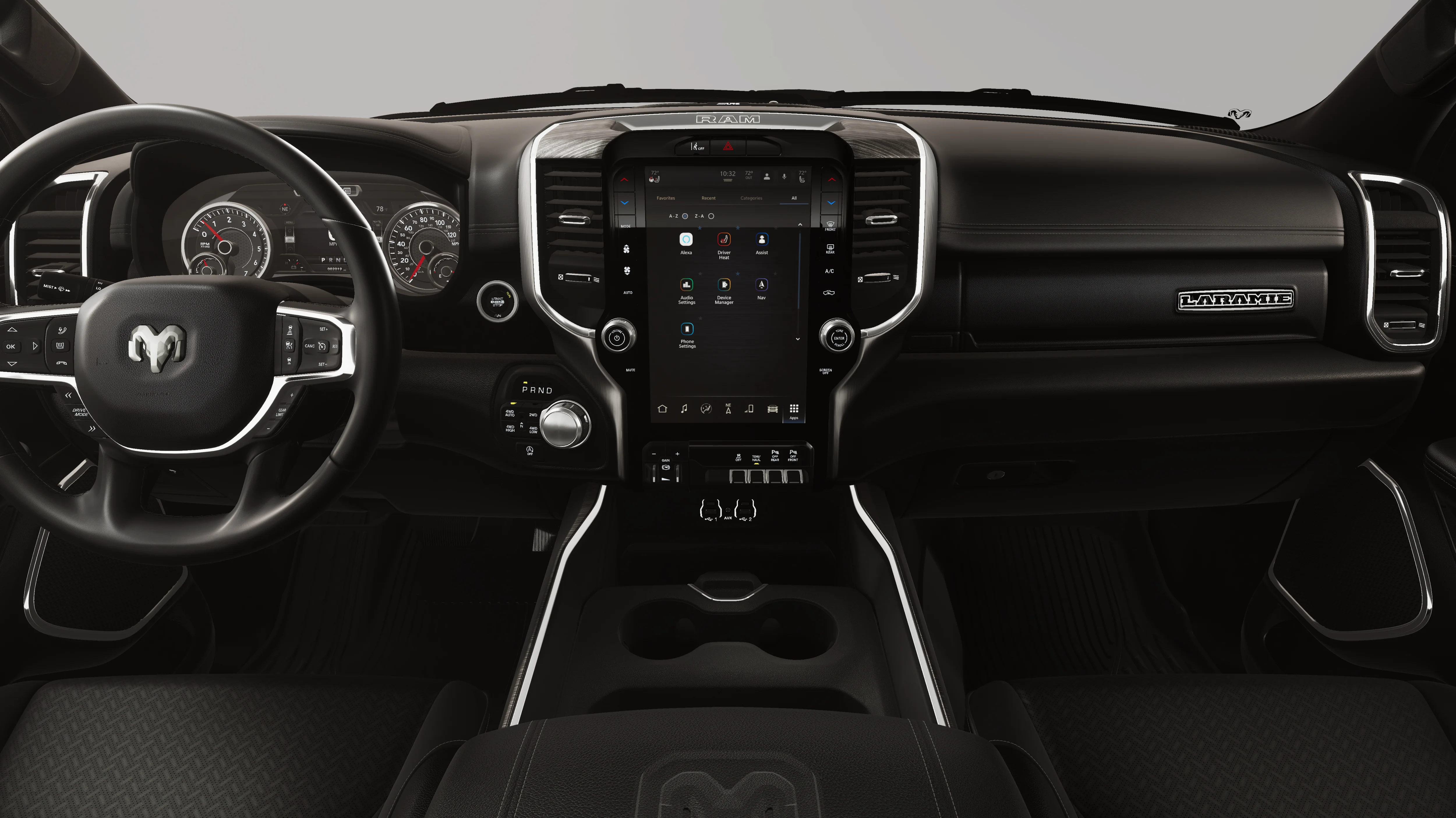 New 2026 Diamond Black Crystal Pearl-Coat Exterior Paint RAM Laramie image 18