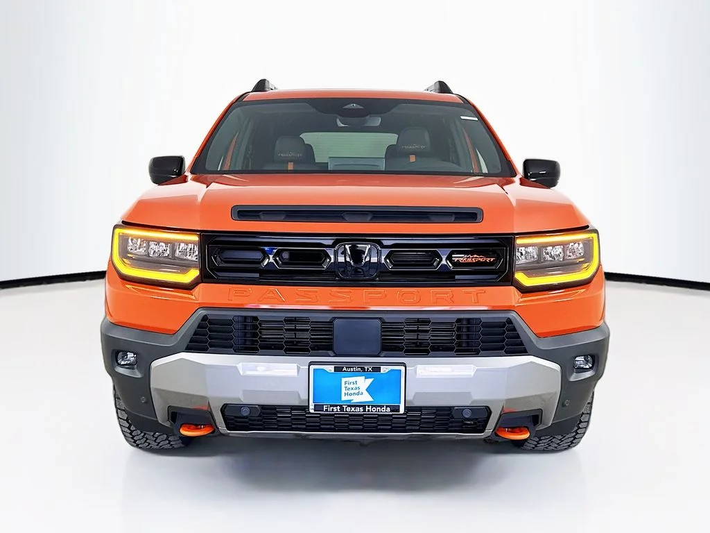 New 2026 Sunset Orange Honda TrailSport Blackout image 3