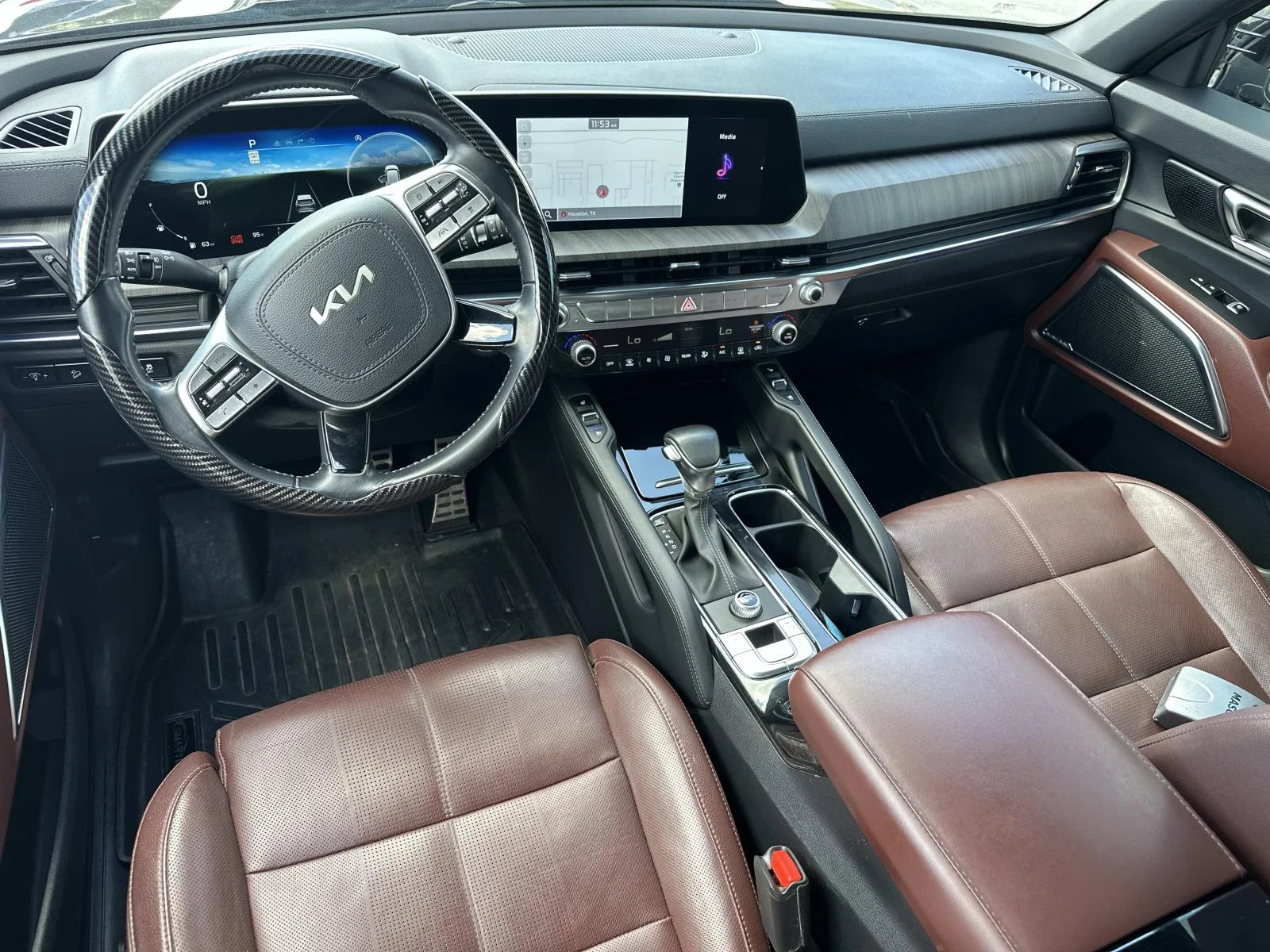 Used 2024 Ebony Black Kia SX FWD image 13