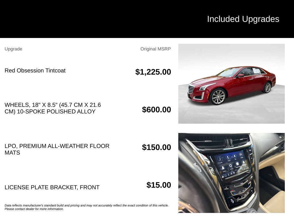2019 Cadillac CTS Sedan Luxury - Photo 7