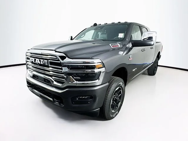 New 2025 Granite Crystal Metallic Clear-Coat Exterior Paint RAM LARAMIE image 3