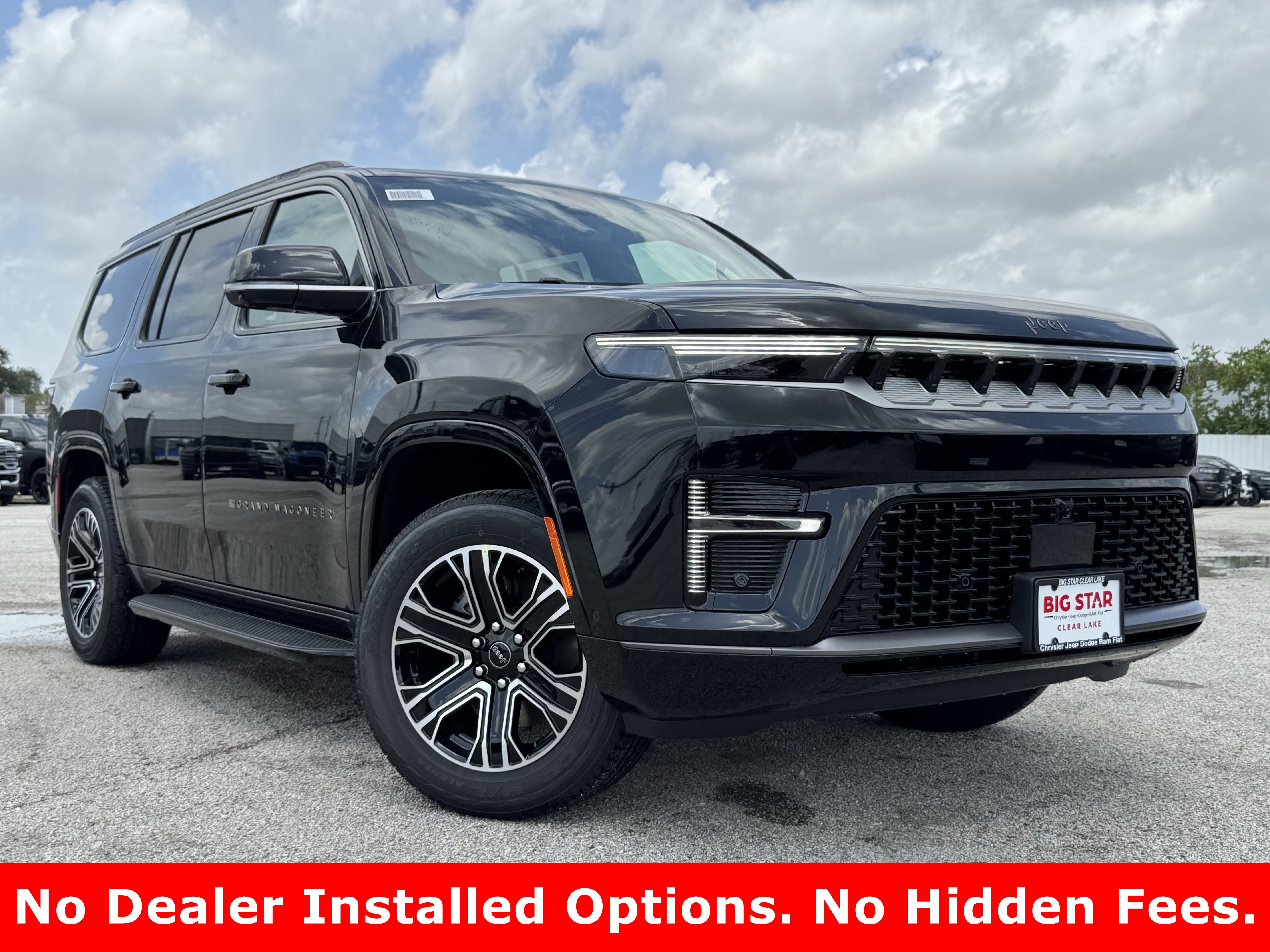 New 2026 High Gloss Black Exterior Paint Jeep 4x2 image 2