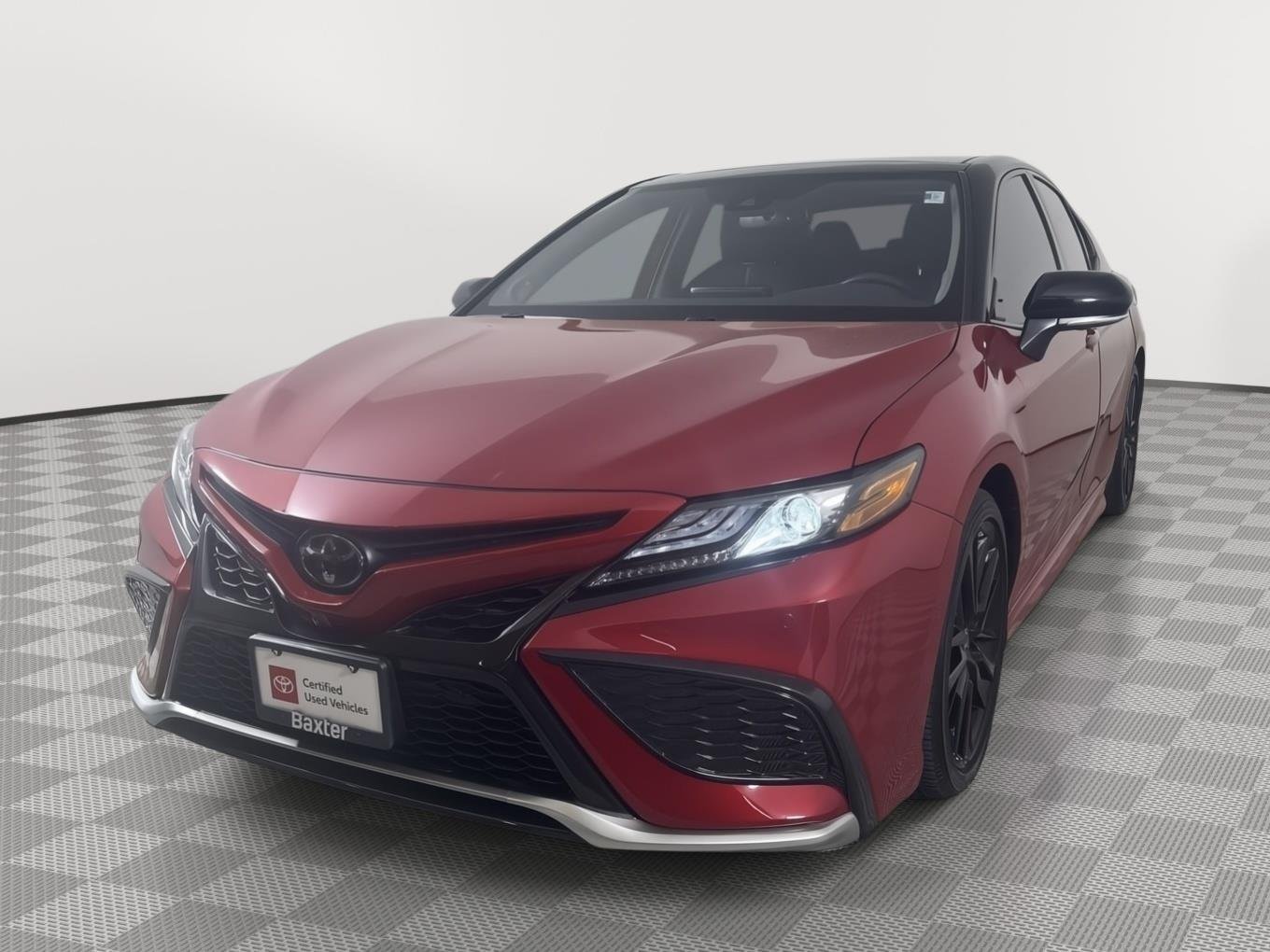 Certified Used 2024 Supersonic Red w/Midnight Black Metallic Roof Toyota XSE V6 image 13