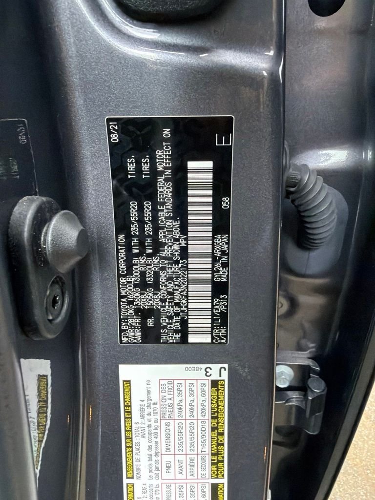 Certified Used 2022 Gray Lexus 450hL image 10