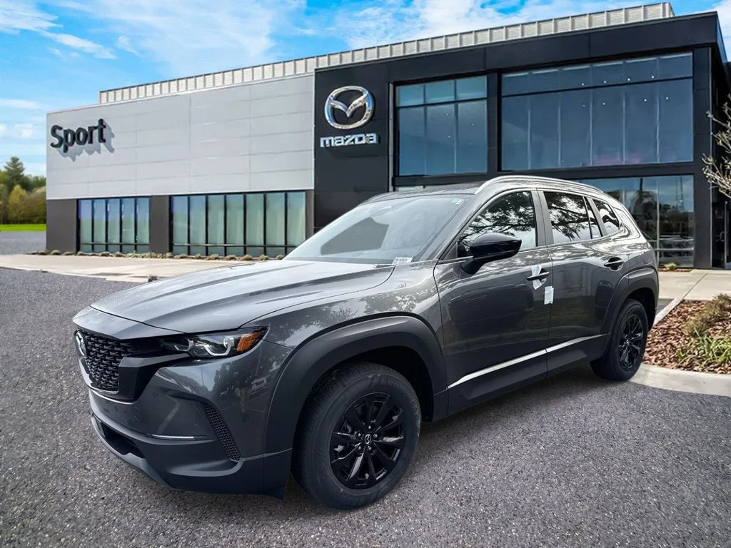 New 2026 Machine Gray Metallic Mazda Preferred AWD image 9