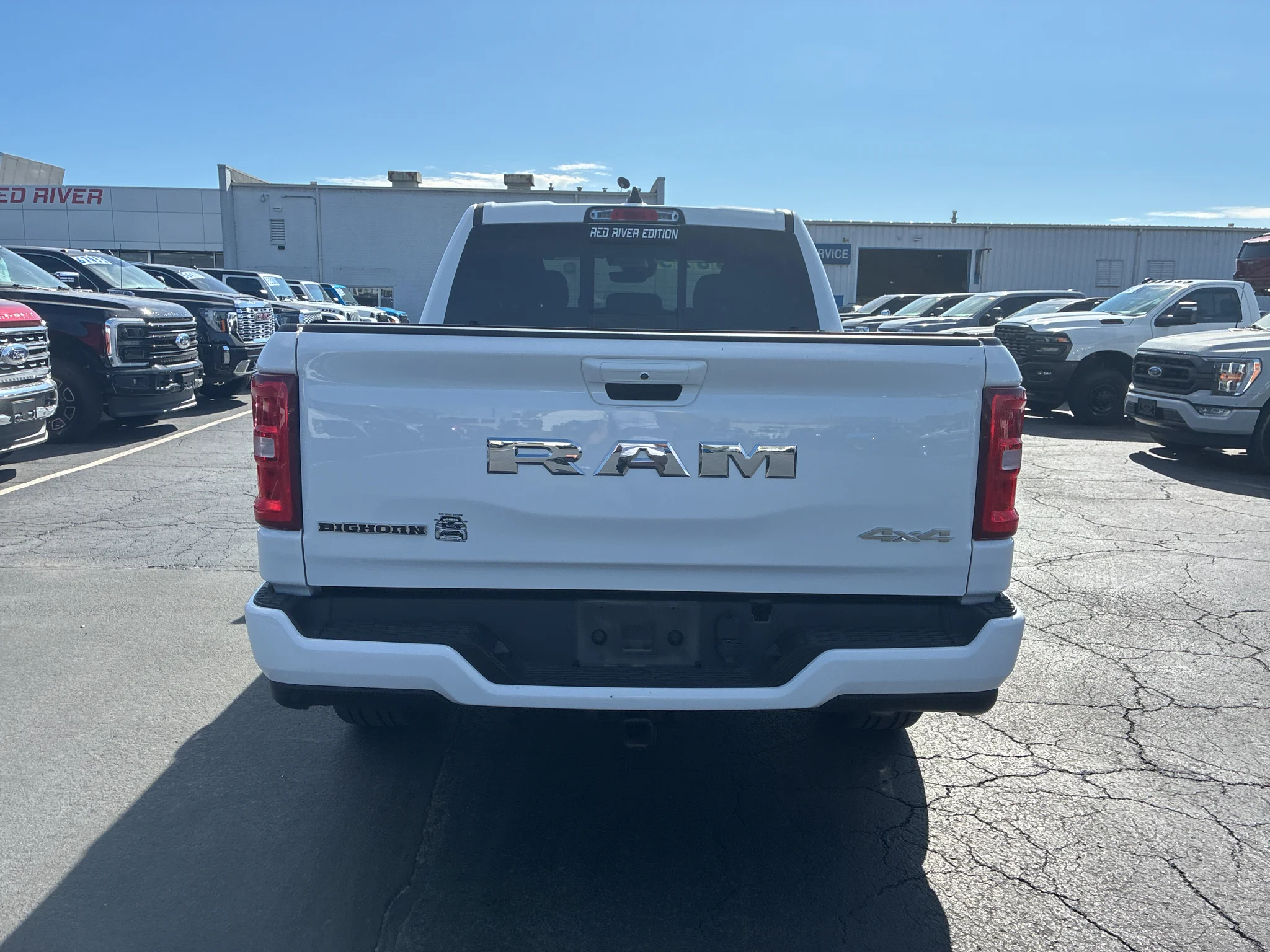 Used 2025 Bright White Clearcoat Ram Big Horn image 6