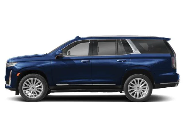 Used 2024 Dark Moon Blue Metallic Cadillac 4WD Premium Luxury image 3