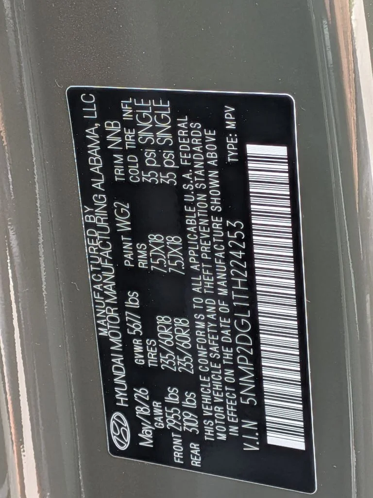New 2026 Green Hyundai SEL image 34
