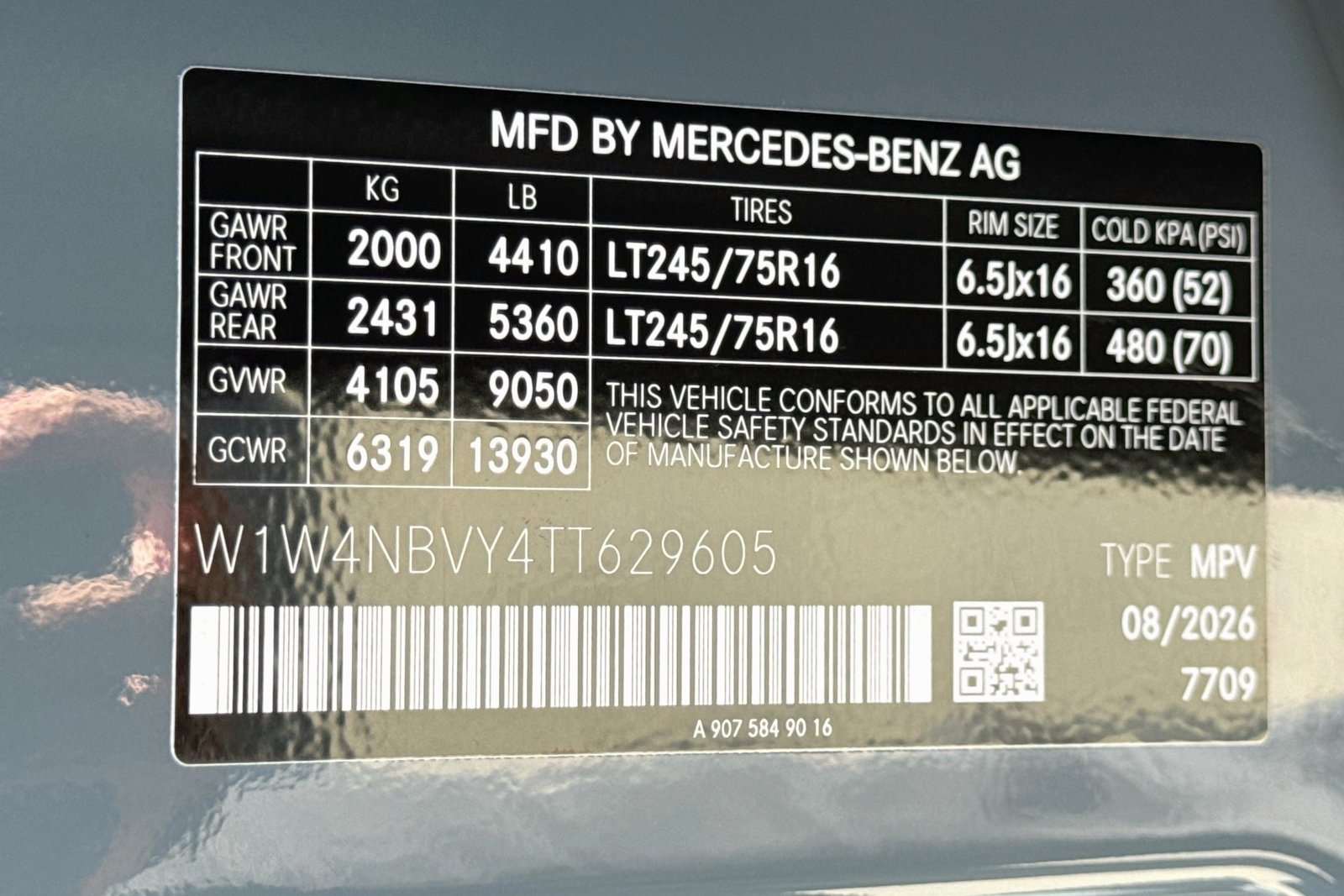 New 2026 Blue Gray Mercedes-Benz  image 27