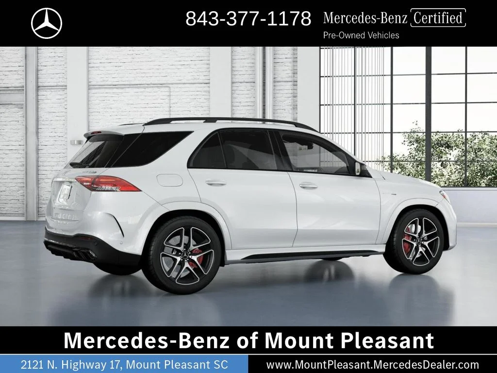 Certified Used 2025 MANUFAKTUR Moonlight White Metallic Mercedes-AMG GLE 63 S AMG® image 19