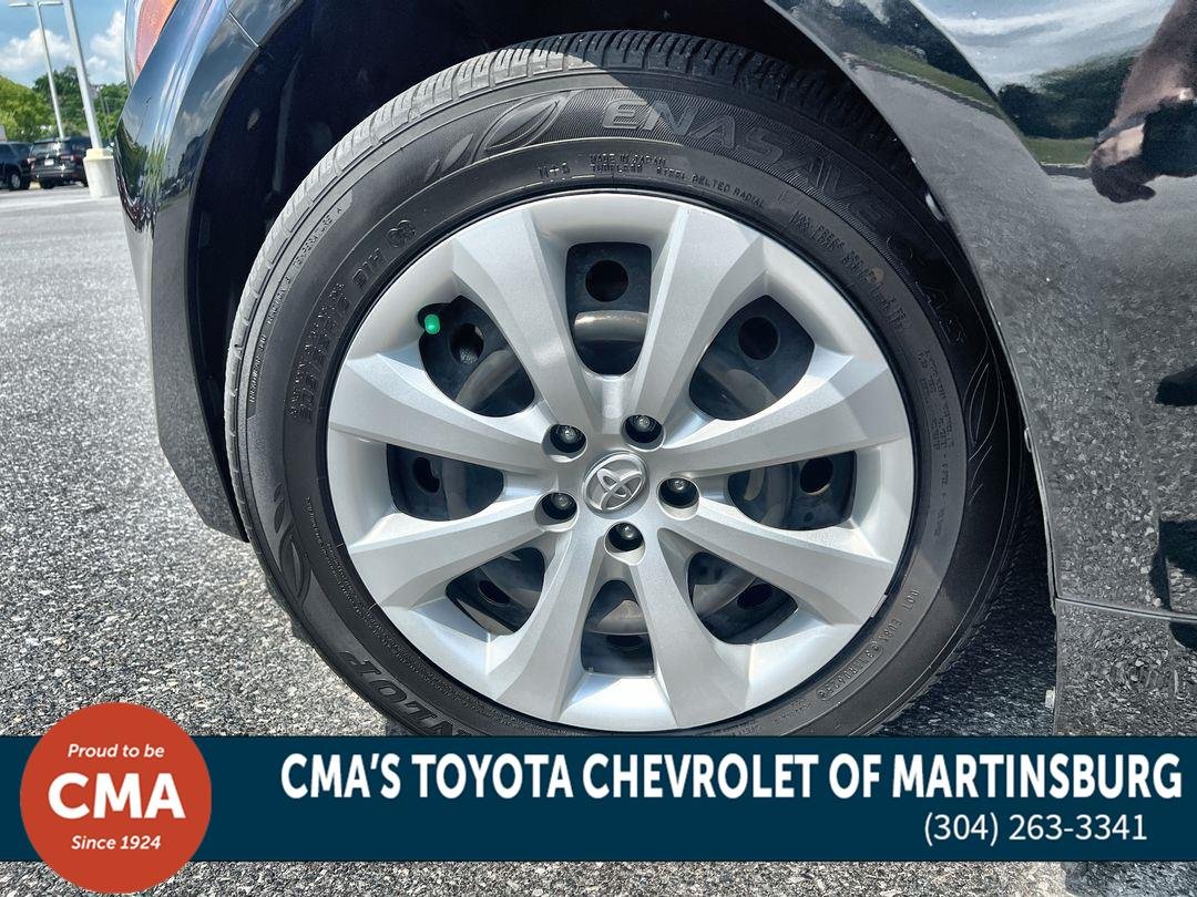Used 2025 Midnight Black Metallic Toyota Hybrid LE image 11