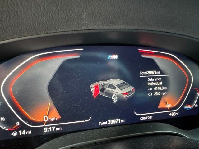 Used 2023 Skyscraper Gray Metallic BMW 540i image 12