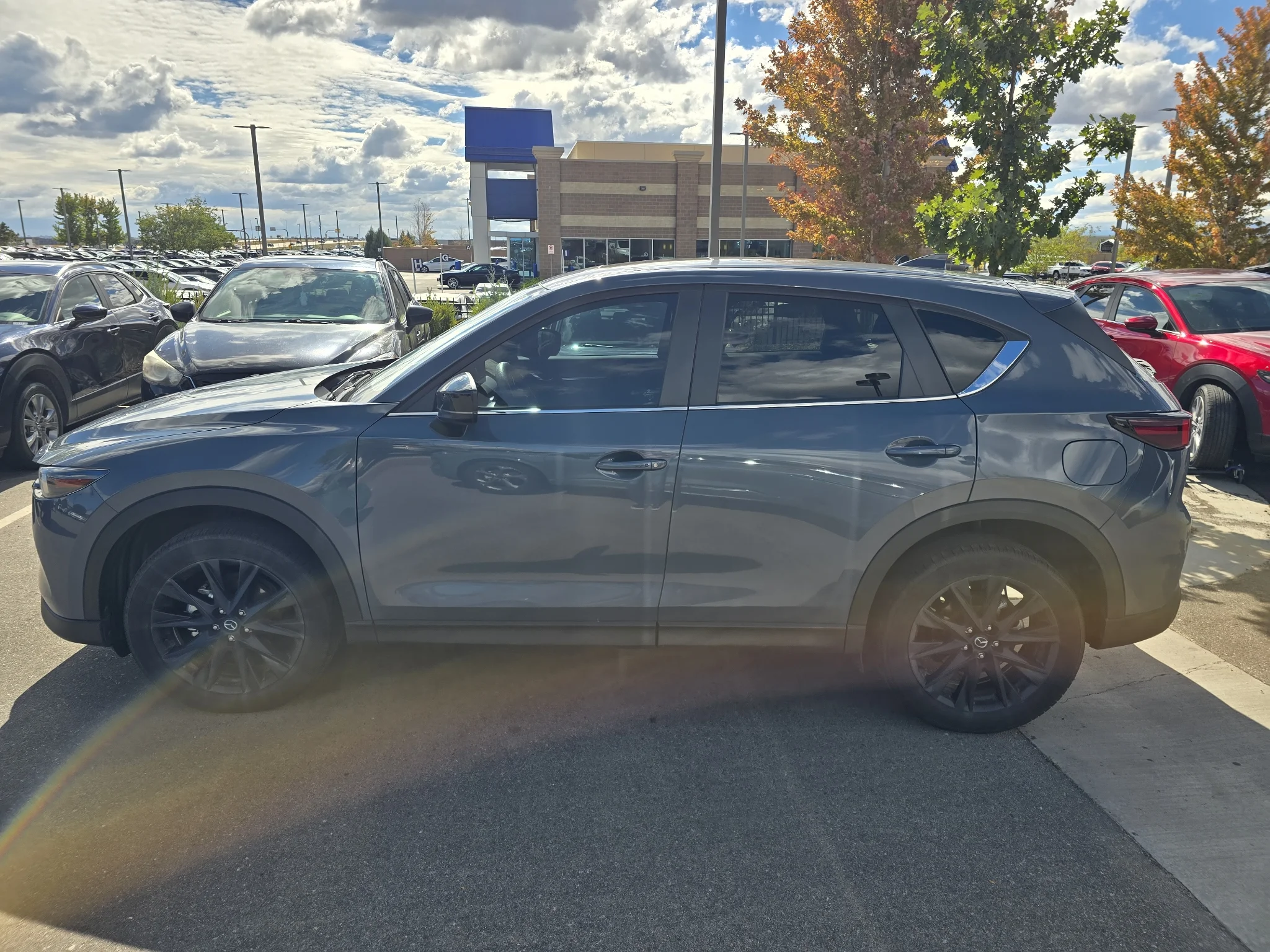 Used 2025 Polymetal Gray Metallic Mazda 2.5 S Carbon Edition image 2