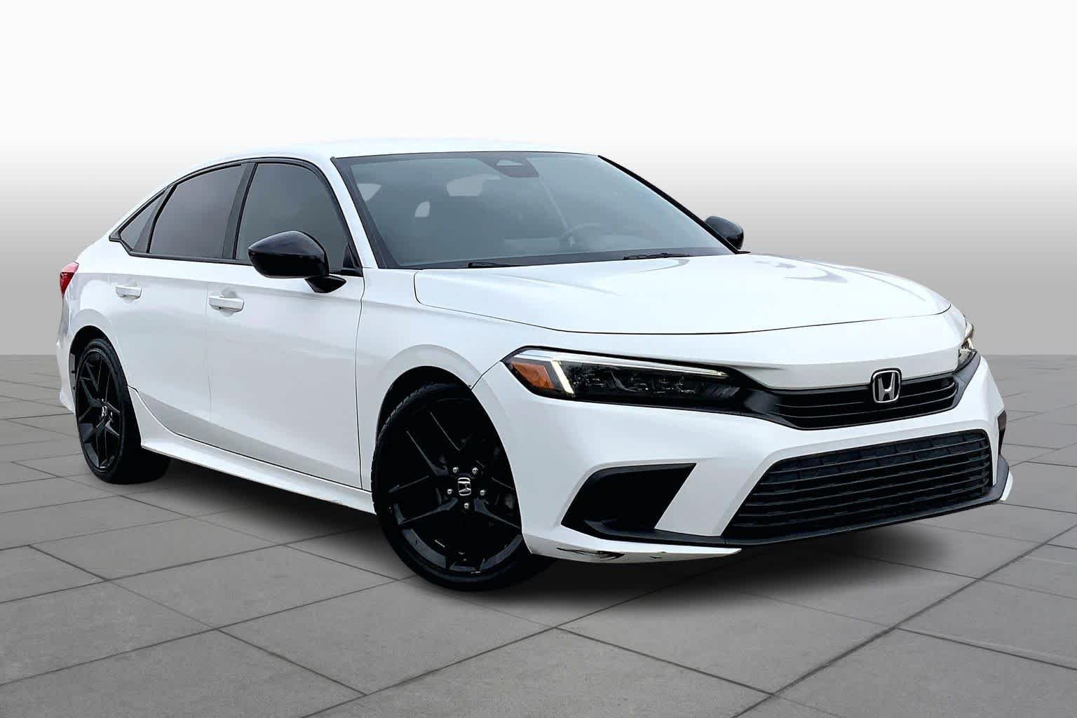 Used 2022 Platinum White Pearl Honda Sport image 3