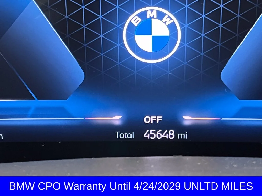 Certified Used 2024 Black Sapphire Metallic BMW xDrive40i image 2