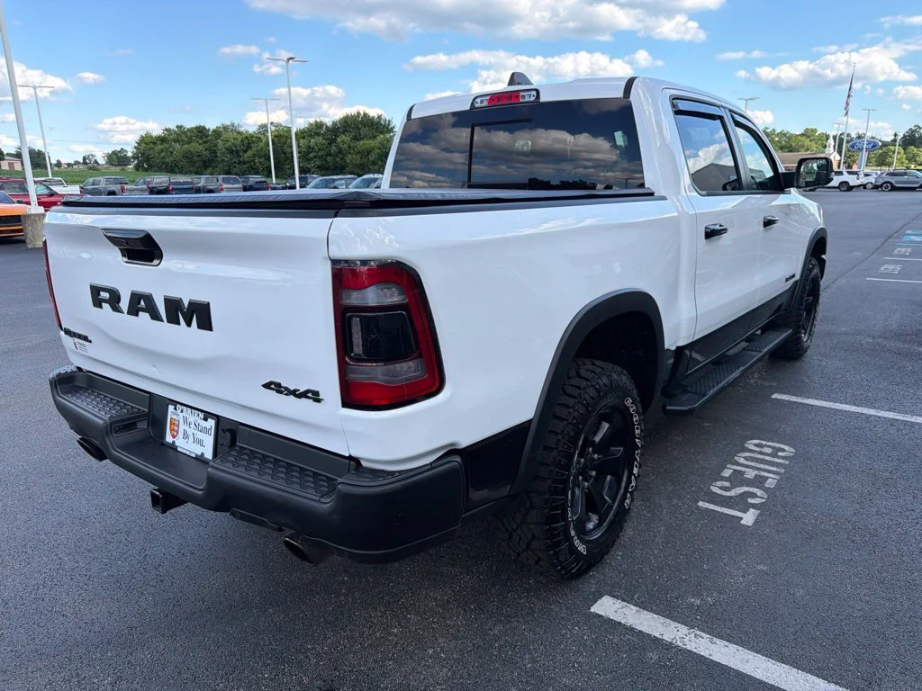 Used 2023 Bright White Clearcoat Ram Rebel image 5