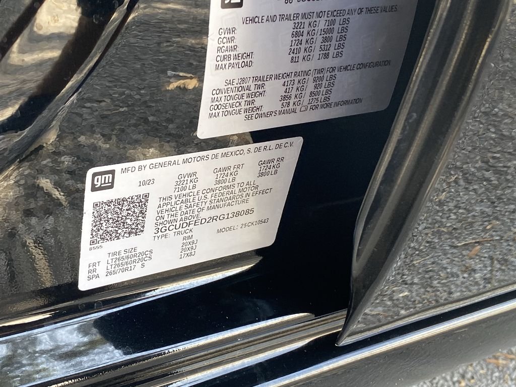 Used 2024 Black Chevrolet LT Trail Boss image 34