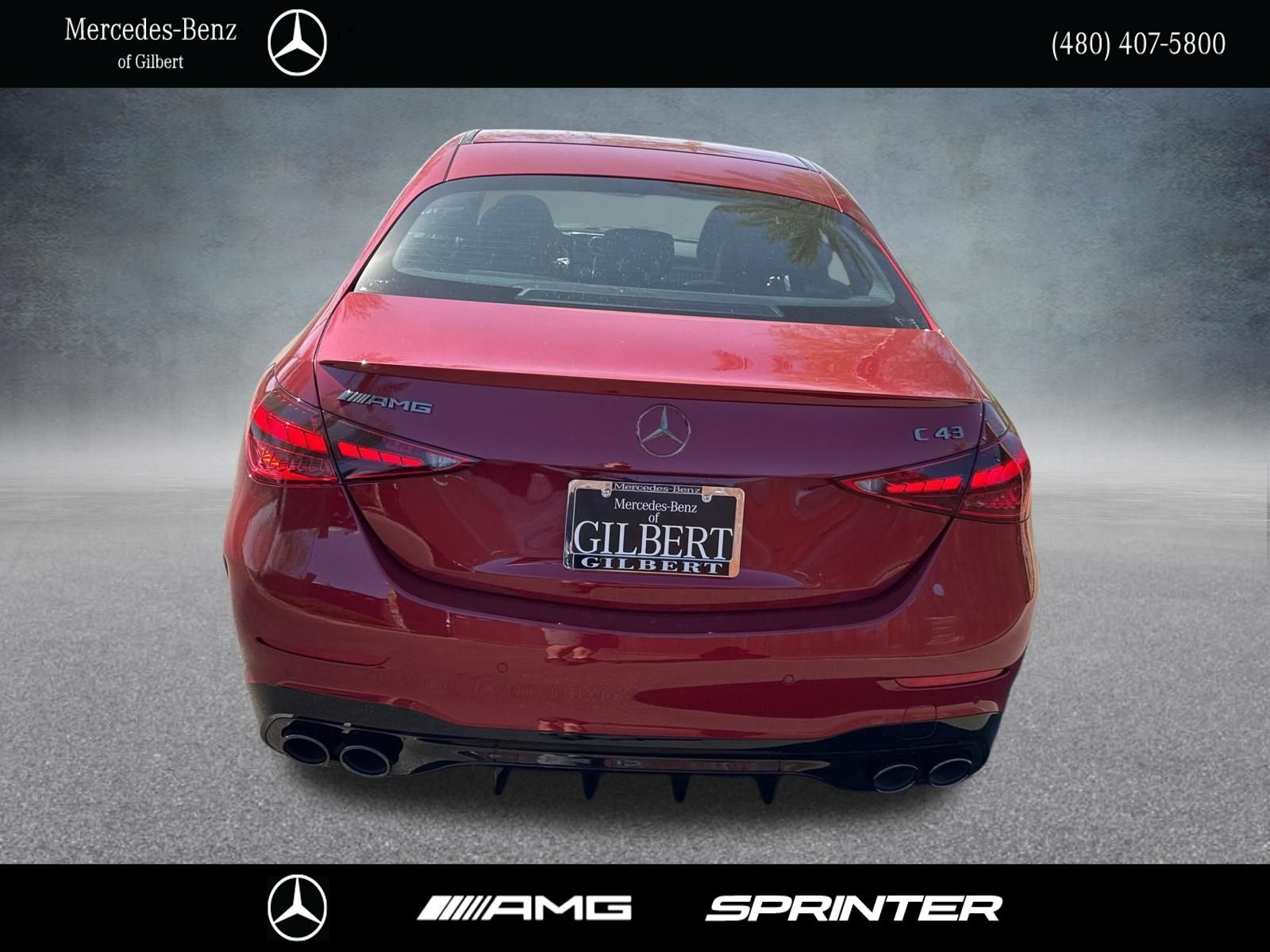 New 2026 MANUFAKTUR Patagonia Red Metallic Mercedes-Benz C 43 AMG® image 5