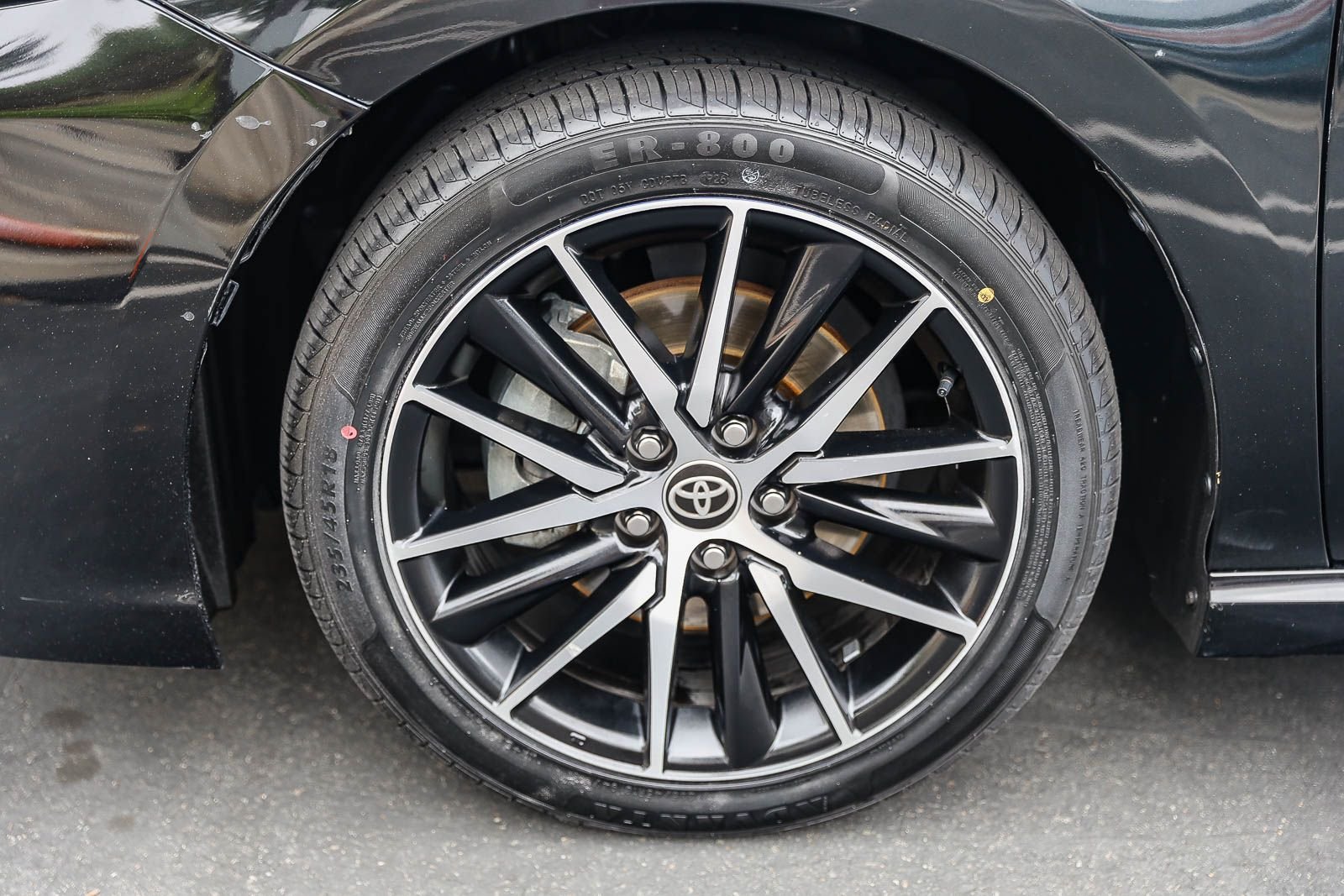 Certified Used 2023 MIDNIGHT BLACK METAL Toyota SE image 9