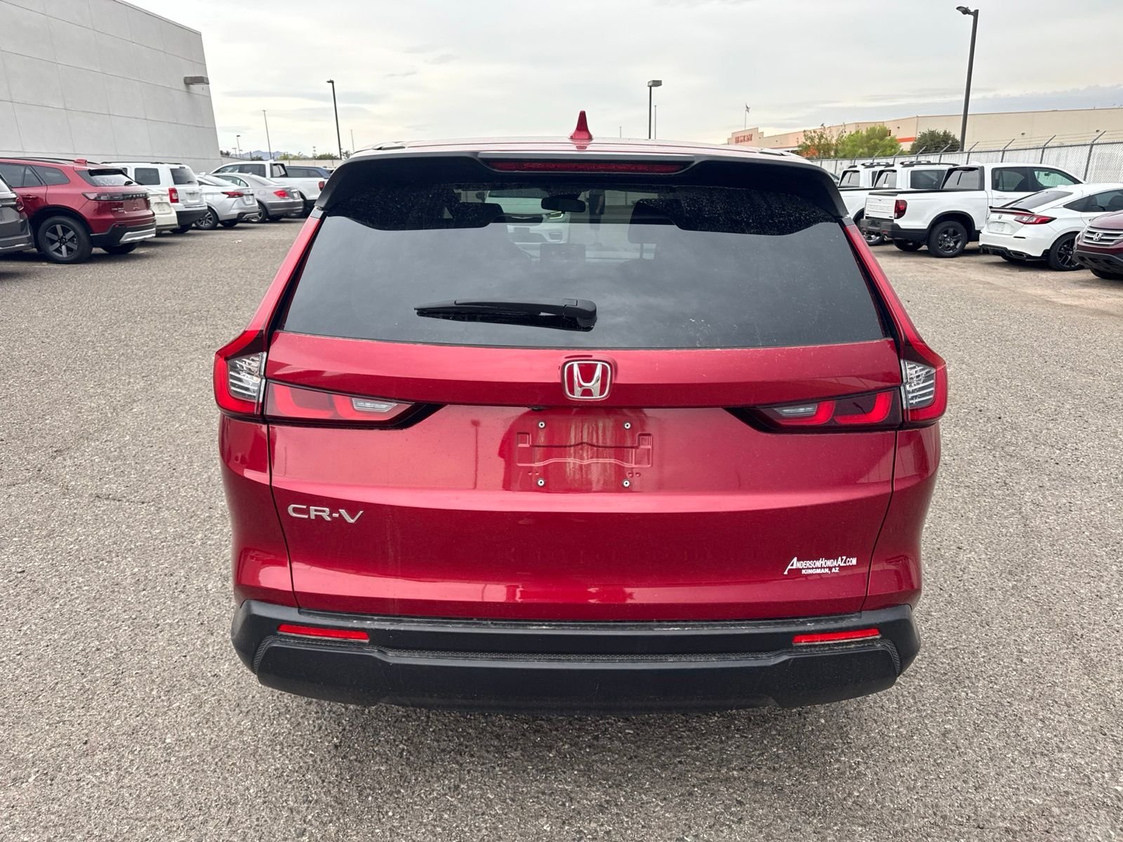 Used 2025 Radiant Red Metallic Honda EX image 4