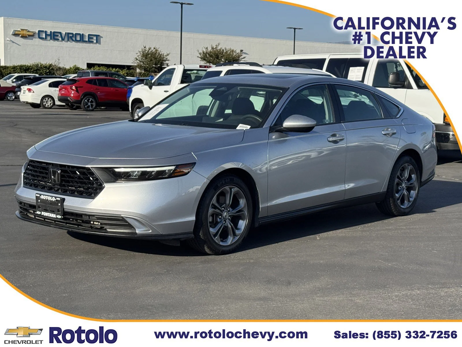 Used 2024 Silver Honda EX image 3