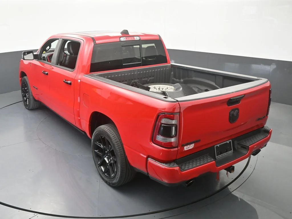 Used 2023 Flame Red Clearcoat Ram Laramie image 58
