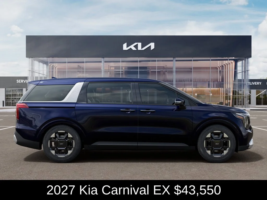 New 2027 Deep Chroma Blue Kia EX image 8