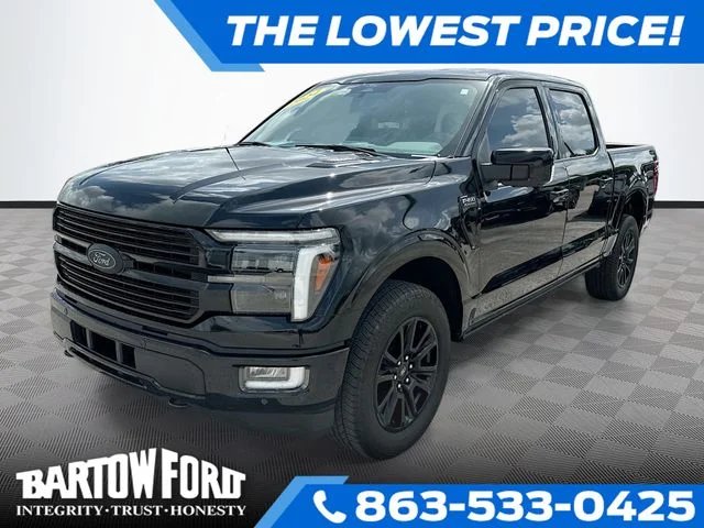 Certified Used 2024 Black Ford Platinum image 1