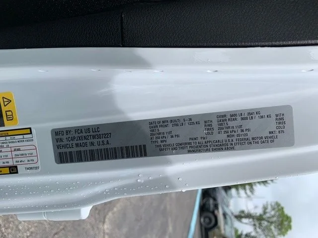 New 2026 Bright White Clearcoat Jeep Sahara image 19